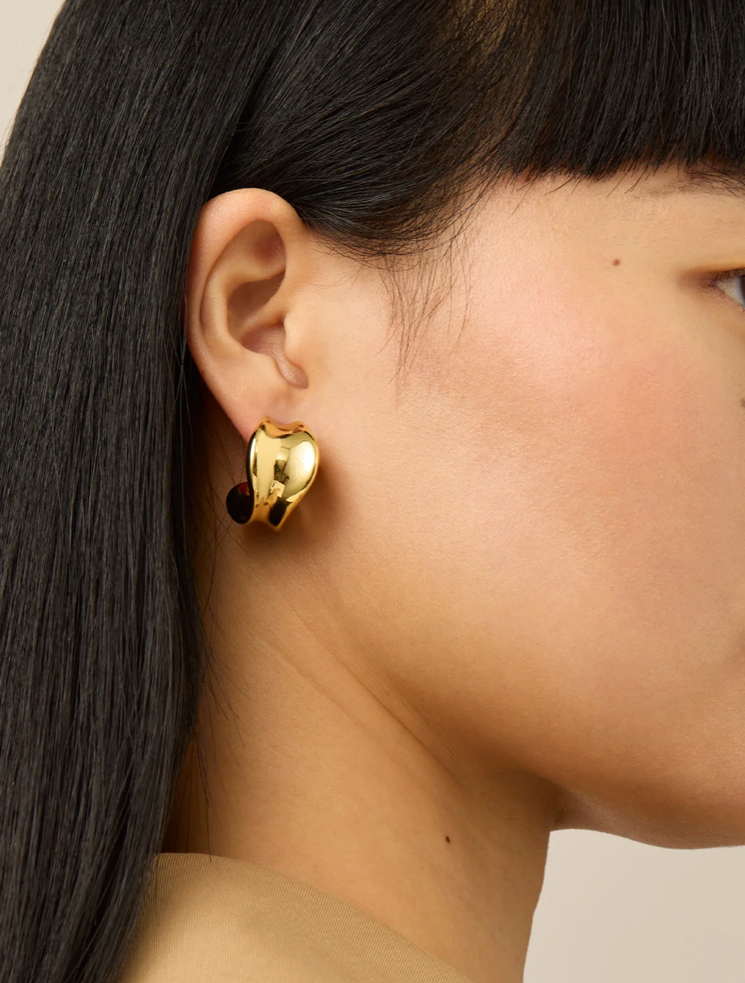 Chunky Doune Hoop Earrings - Lukka Boutique