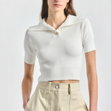 Antonella Compact Knit Polo