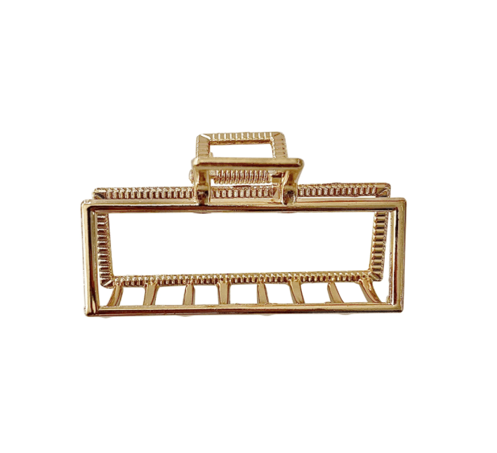 Presley Gold Claw Clip - Lukka Boutique