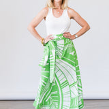 Estine Wrap Skirt in Verdant