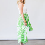 Estine Wrap Skirt in Verdant