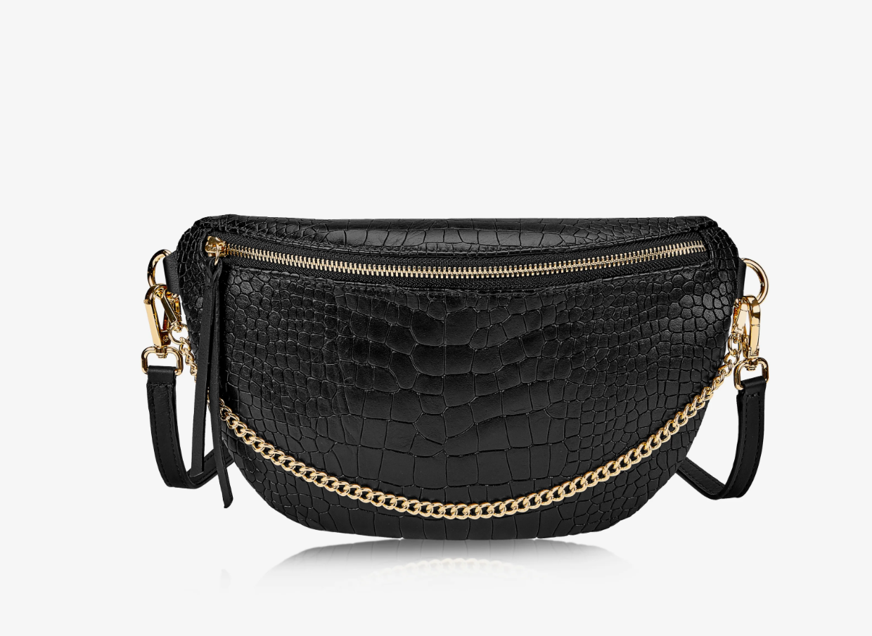 Beck Sling Bag in Black - Lukka Boutique