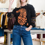 Jacquard Tiger Crew