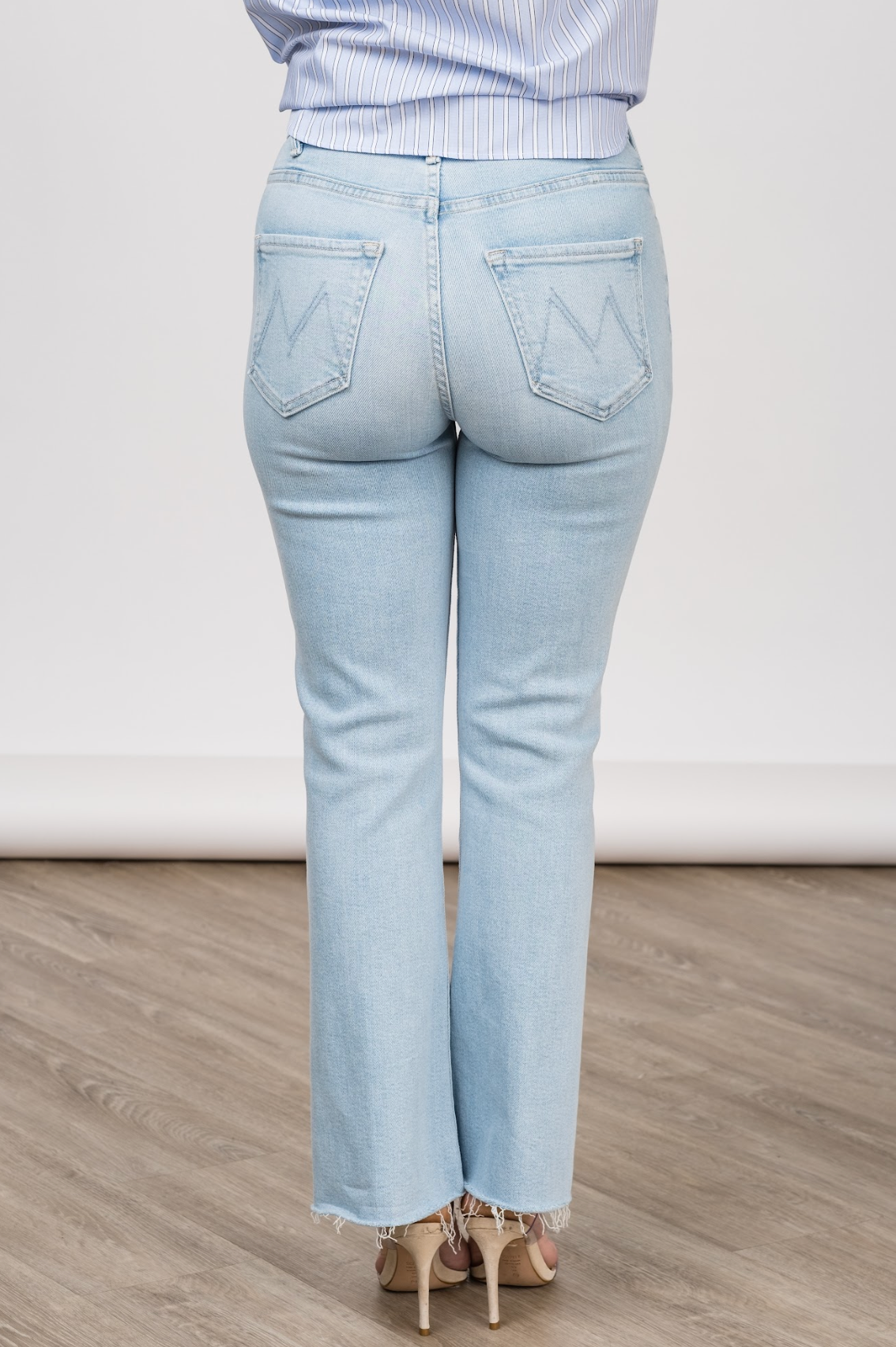 The Hustler Ankle Fray in Ball's In Your Court - Lukka Boutique