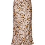 Siena Slip Skirt in Blush Leopard - Lukka Boutique
