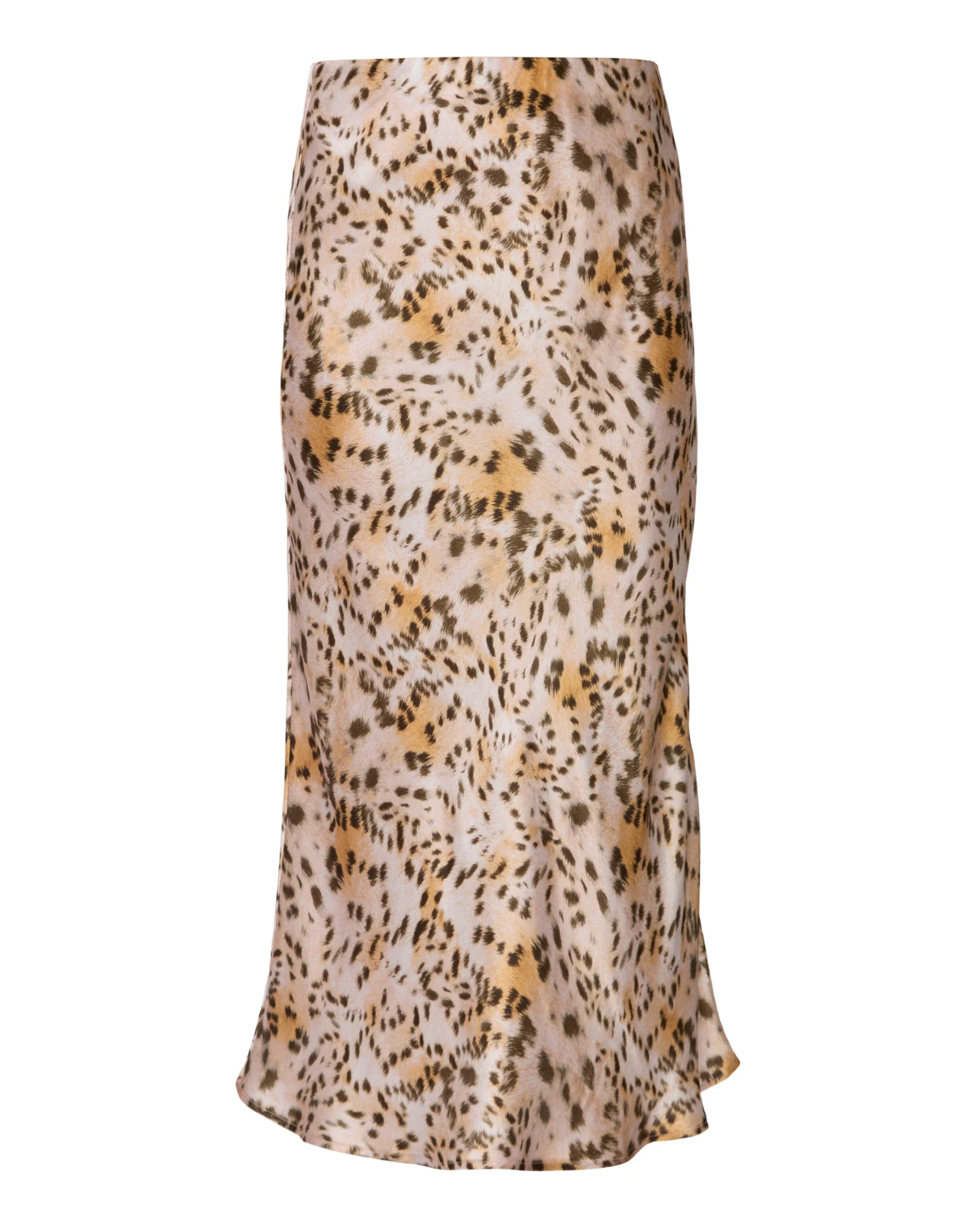 Siena Slip Skirt in Blush Leopard - Lukka Boutique