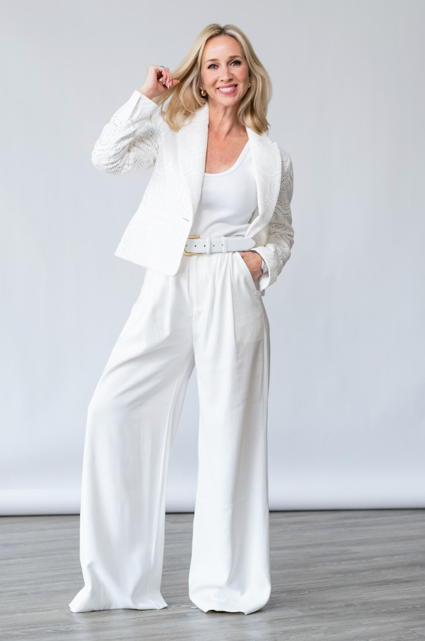 Milo Blazer in White