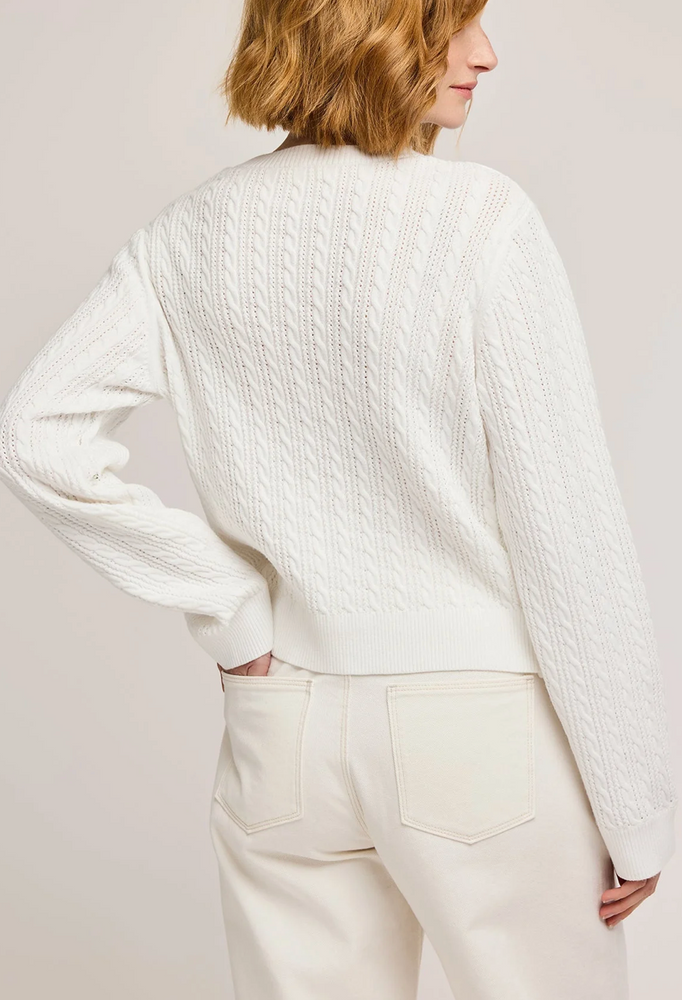 
                  
                    Janice Sweater in White
                  
                