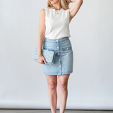 Sequin Knit Shell