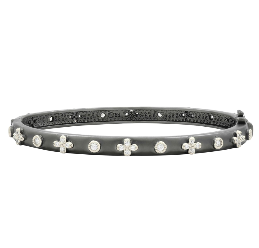 Our Favorite Clover Hinge Bangle - Lukka Boutique