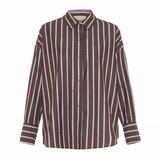Echo Pearly Shirt in Koffee/Gold - Lukka Boutique