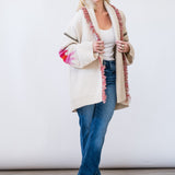 Alpa Long Coat Sunset in Cream