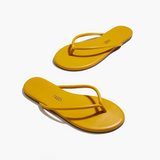 Tubular Lily Flipflops in Lemon Curry