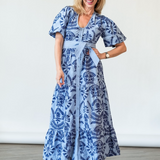 Natty Dress in Serenity