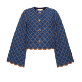 Marvis Jacket in Quilted Denim