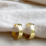 Plated Hoops - Lukka Boutique
