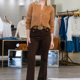 The Reboot Trouser Sculpted Seam in Americano
