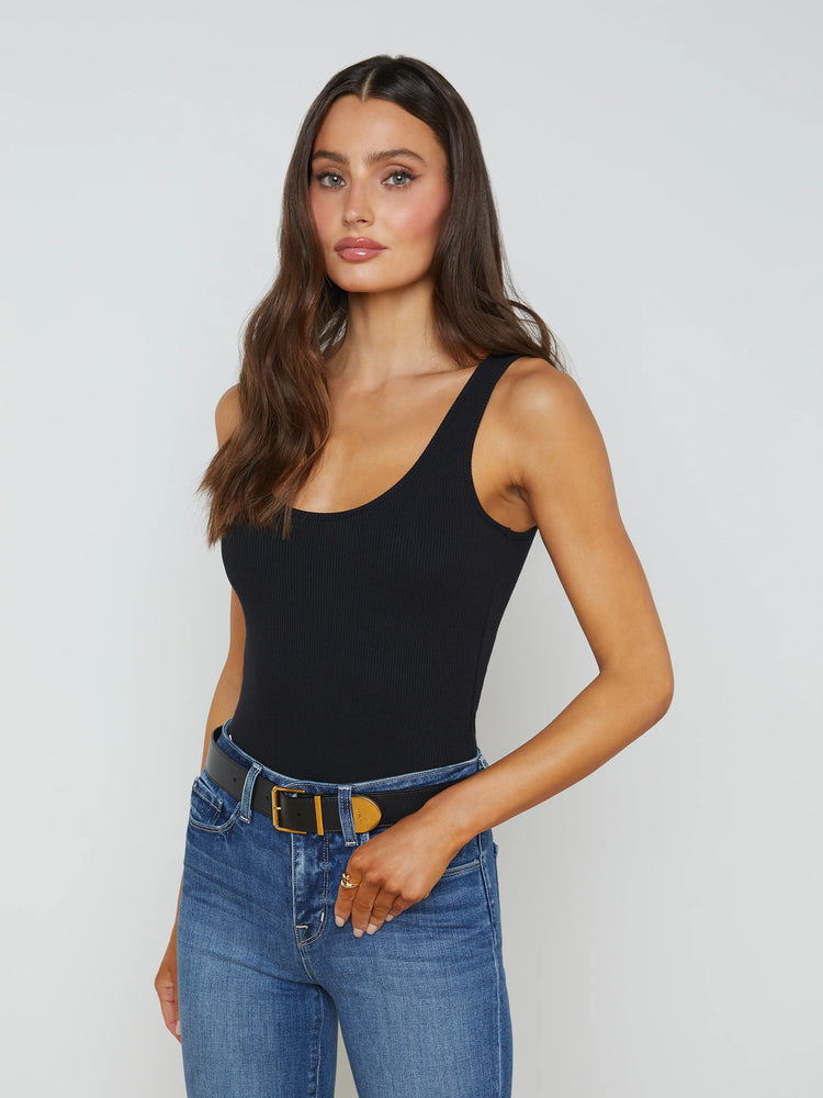 
                  
                    Nica Scoop Neck Tank Bodysuit
                  
                