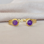 Misty Cuff in Amethyst - Lukka Boutique