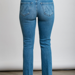 The Insider Crop Step Fray in Out Of The Blue - Lukka Boutique