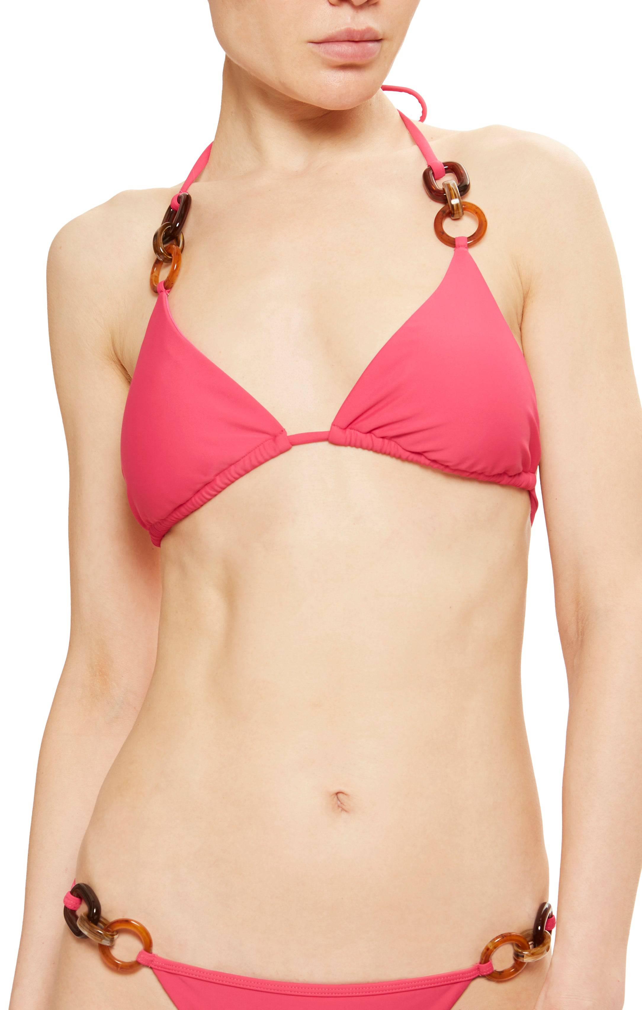 Eden Bikini Top in Perfect Pink - Lukka Boutique