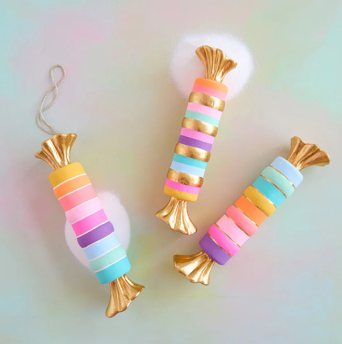 Rainbow Taffy Candy Display