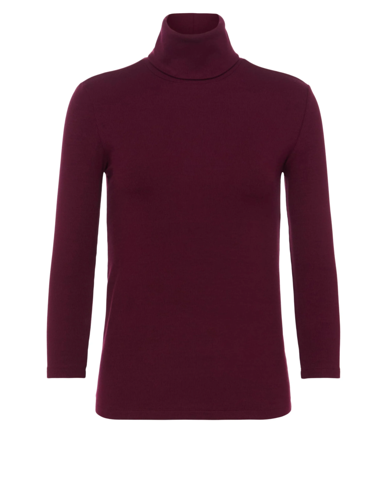 Aja Turtleneck in Dark Port - Lukka Boutique