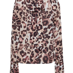 Sundance Top in Abstract Cheetah - Lukka Boutique