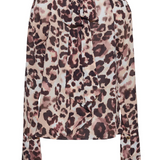 Sundance Top in Abstract Cheetah - Lukka Boutique
