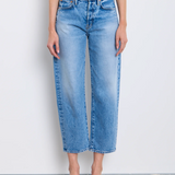 Ellen Bow Leg Jean in Euclid - Lukka Boutique