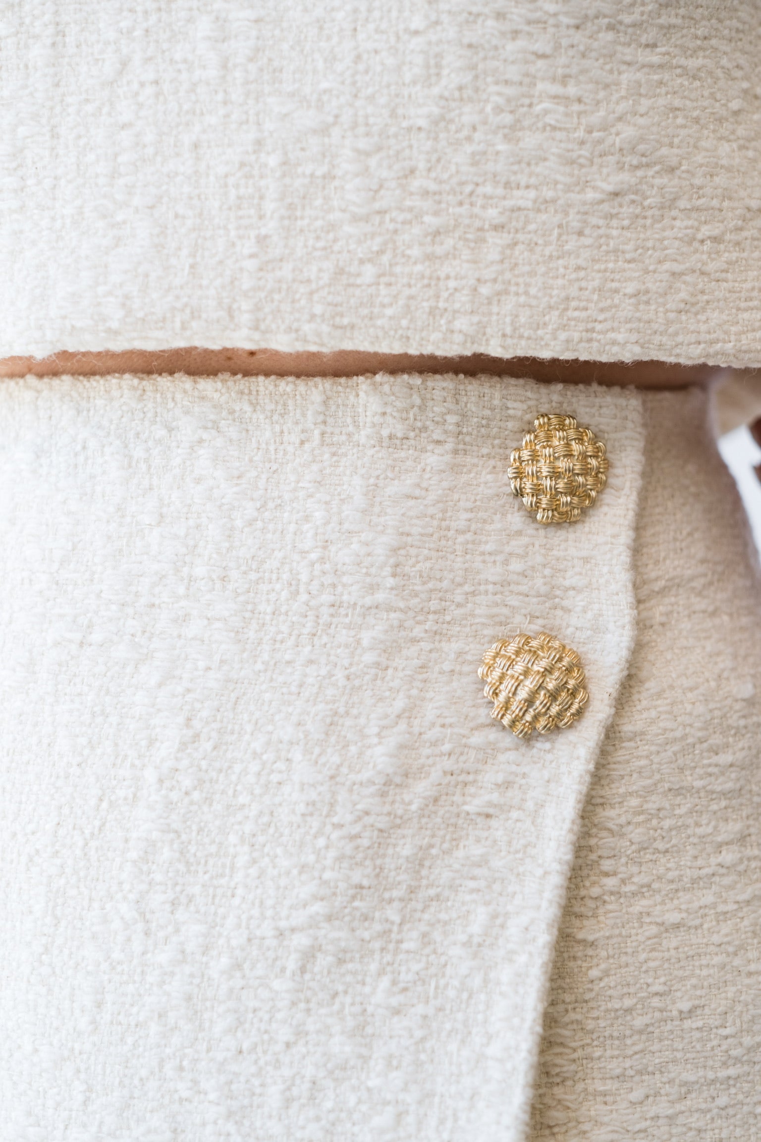 Luca Skirt in Cloud Tweed - Lukka Boutique