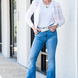 Dessa Cardigan in Marbella Stripe