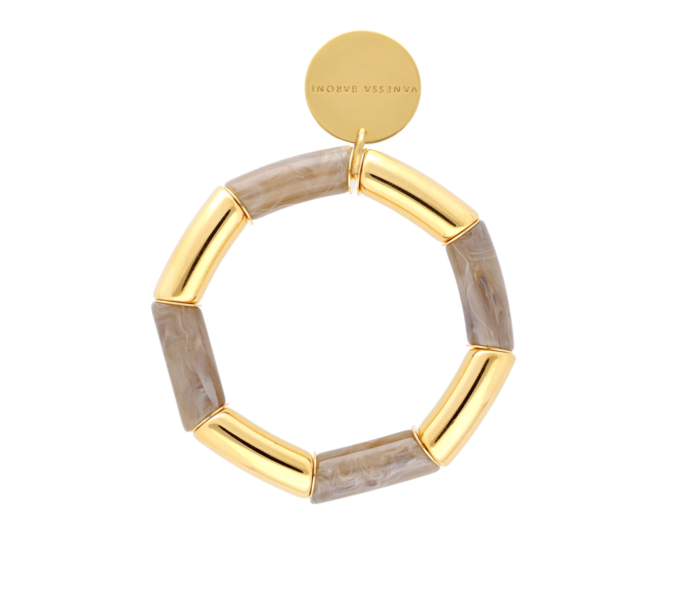 Flex Bracelet in Gold Marble - Lukka Boutique