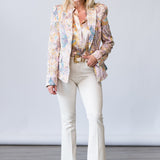 Kaisley Blazer in Multi Western Paisley