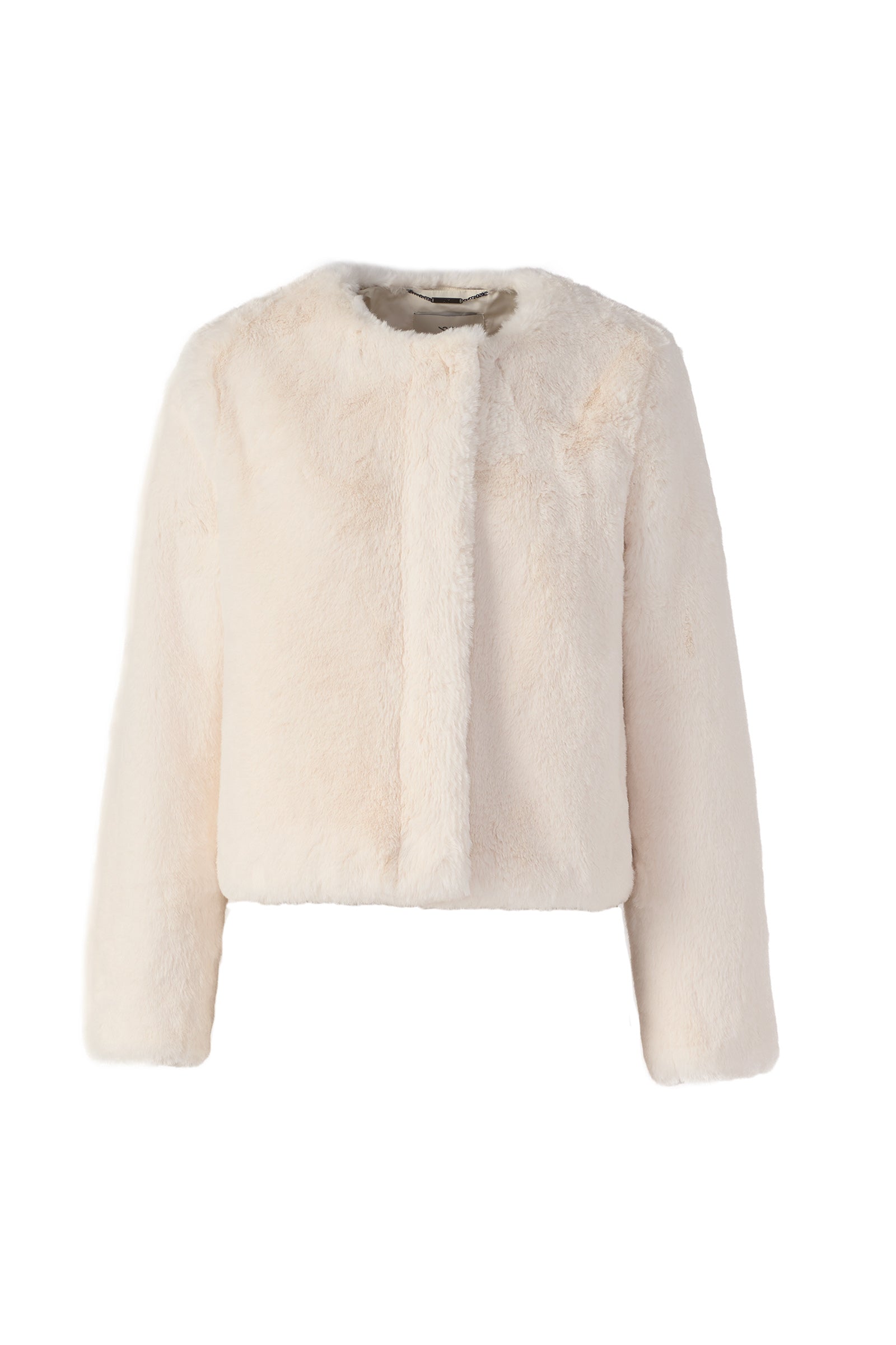 Kendell Faux Fur Jacket in Powder - Lukka Boutique
