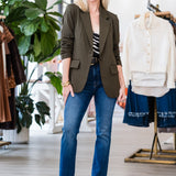 Jaime One Button Blazer