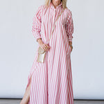 Boden Dress in Rosebud Stripe - Lukka Boutique