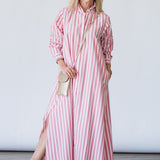 Boden Dress in Rosebud Stripe - Lukka Boutique