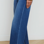 Alicent High Rise Sneaker Wide Leg in Desoto - Lukka Boutique