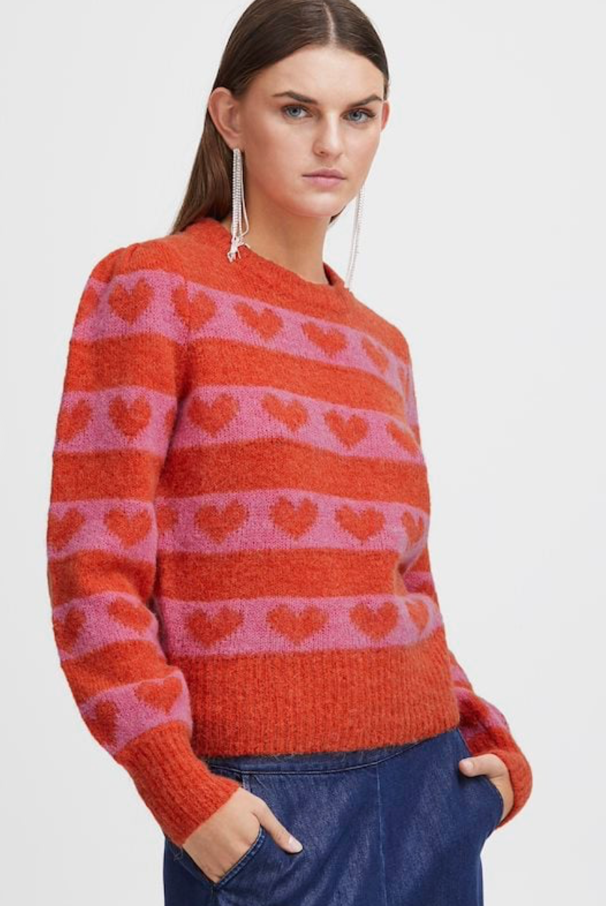 
                  
                    Estelle Heart Sweater
                  
                