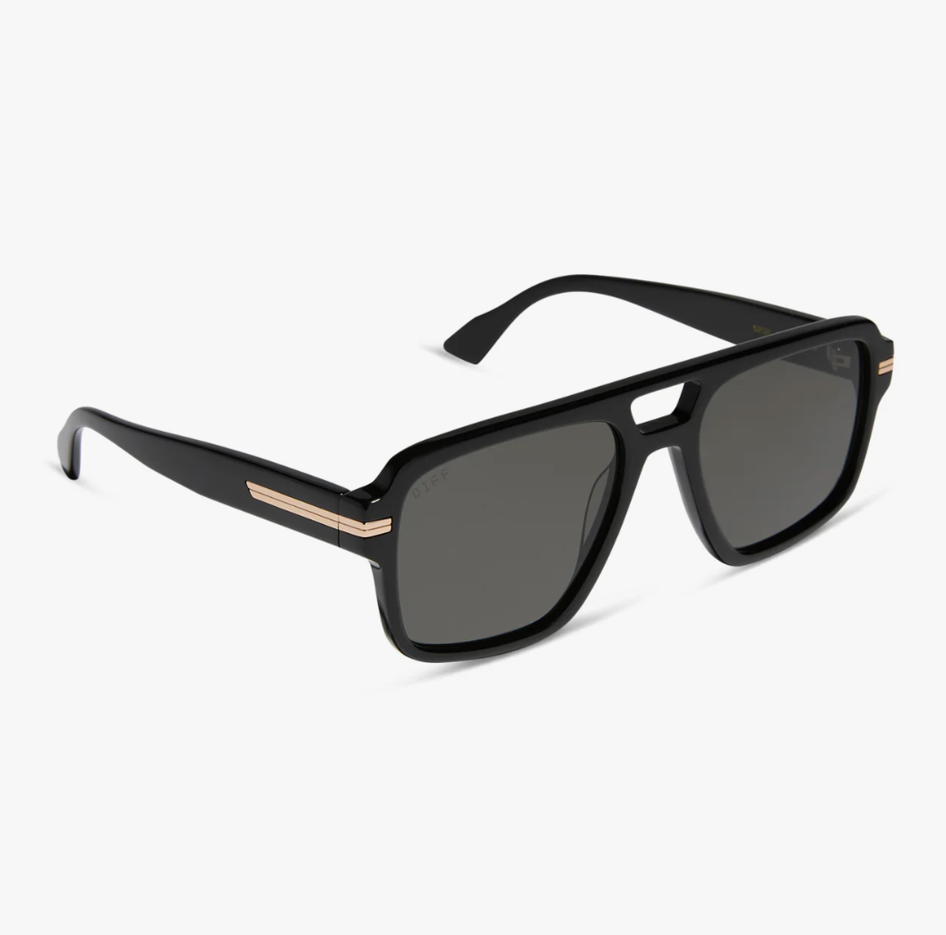 Julien Black + Grey Sunglasses - Lukka Boutique