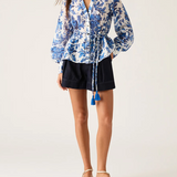 Adrianna Blouse in Adrianna Print