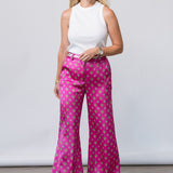 Pilar Wide Leg Pant in Southwestern Geo - Lukka Boutique
