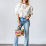 Bouffantes Top in Off White