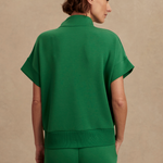 Ritchie Short Sleeve Sweatshirt in Verdant Green - Lukka Boutique