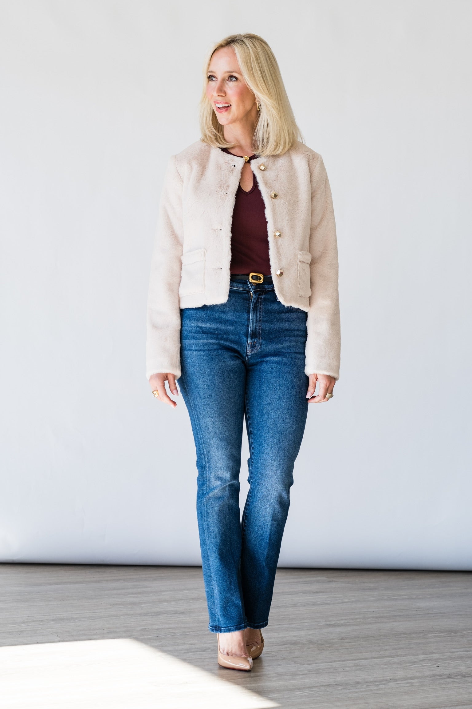 Dennis Sweater in Bone - Lukka Boutique