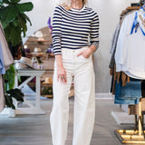 Mani Sweater in Navy Birch