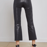 Kendra High Rise Crop Flare - Lukka Boutique