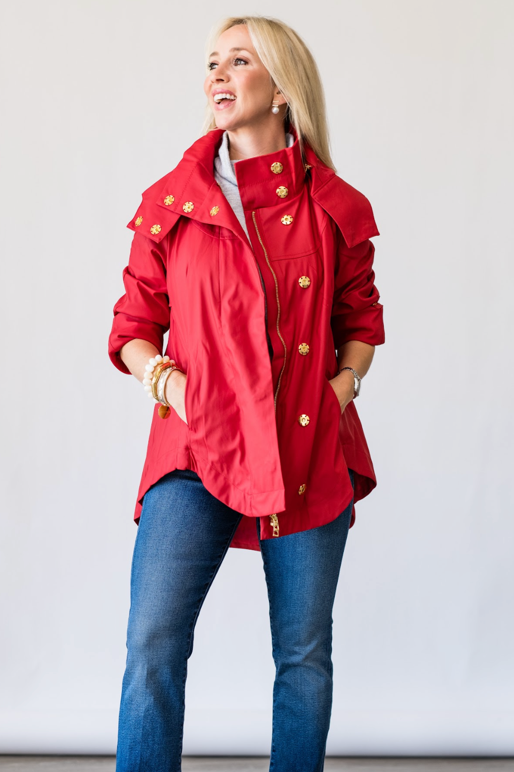 Nia Water Proof Rain Jacket - Lukka Boutique