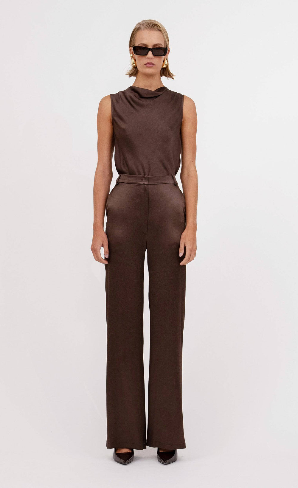 Pauline Pant in Chocolate